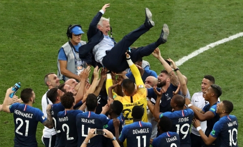 Сборная Франции - чемпион мира 2018