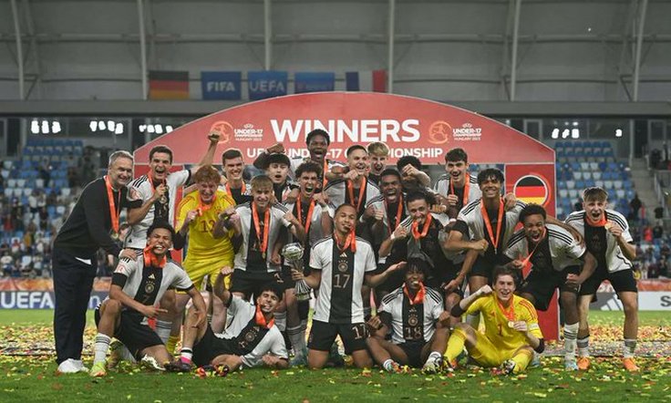 Юношеская сборная Германии по пенальти обыграла французов и в 4-й раз выиграла юношеский чемпионат Европы