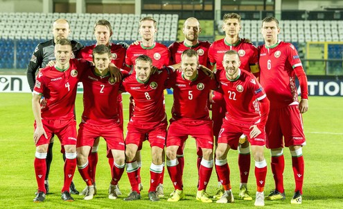 Сборная Беларуси перед гостевым матчем с Сан-Марино в Лиге наций.