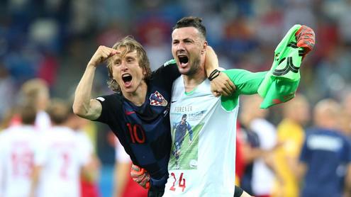 ЧМ-2018. Хорватия - Дания - 1:1 (по пенальти - 3:2). Фото Getty Images
