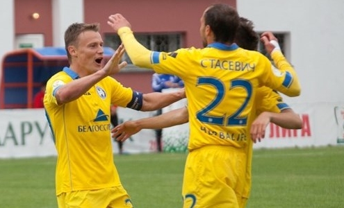 Игорь Стасевич и Виталий Родионов. Фото fcbate.by Игорь Стасевич и Виталий Родионов. Фото fcbate.by