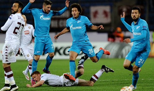 ЛЕ-2014/15. Зенит - Торино ЛЕ-2014/15. Зенит - Торино