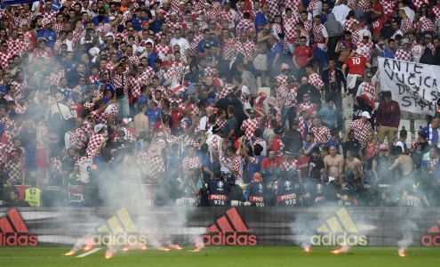 Фанаты сборной Хорватии. Фото Getty Images