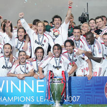 ЛЧ-2006/2007. Финал. Милан - Ливерпуль - 2:1. Фото - Getty Images