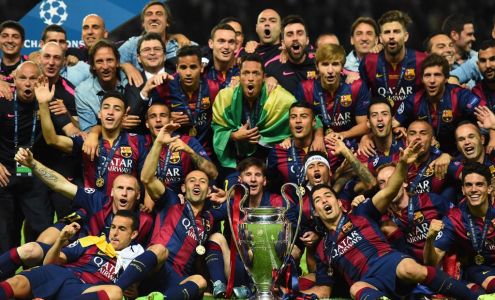 "Барселона" - победитель Лиги Чемпионов-2014/15 "Барселона" - победитель Лиги Чемпионов-2014/15
