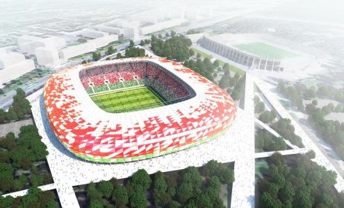 Проект Национального стадиона. Фото pressball.by