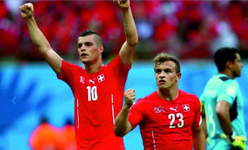 ЧМ-2014. Сборная Швейцарии пробилась в плей-офф. Фото - fifa.com ЧМ-2014. Сборная Швейцарии пробилась в плей-офф. Фото - fifa.com