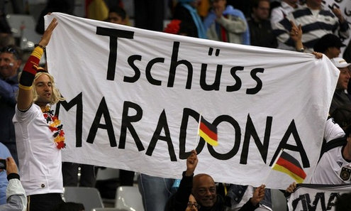 ЧМ-2010. Аргентина - Германия - 0:4. Фото Reuters