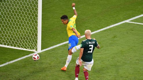 ЧМ-2018. Бразилия - Мексика - 2:0. Фото Getty Images