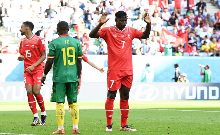 ЧМ-2022. Швейцария - Камерун - 1:0. Брель Эмболо
