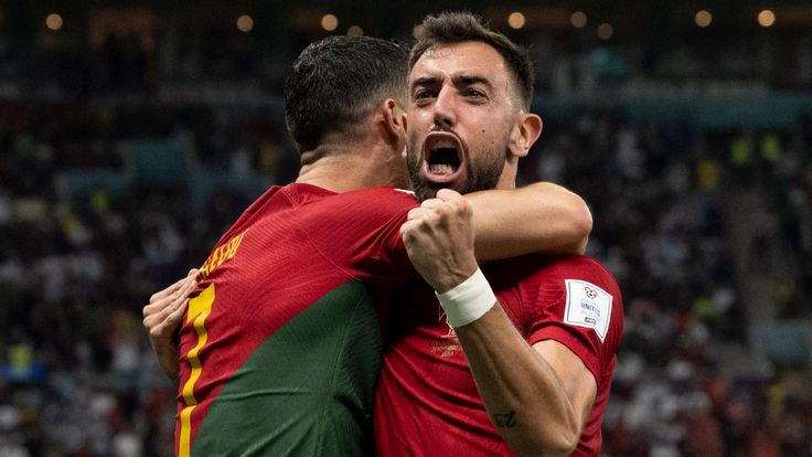 ЧМ-2022. Португалия - Уругвай - 2:0. Криштиану Роналду и Бруну Фернандеш