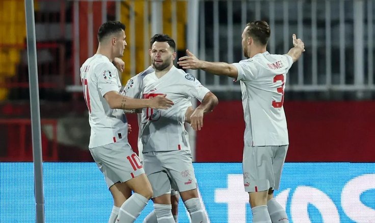ЕВРО-2024. Беларусь разгромно проигрывает Швейцарии (ОНЛАЙН)