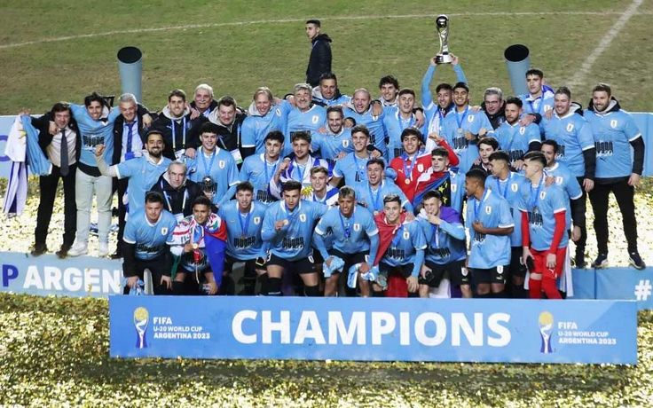 Молодежная сборная Уругвая - чемпион мира-2023