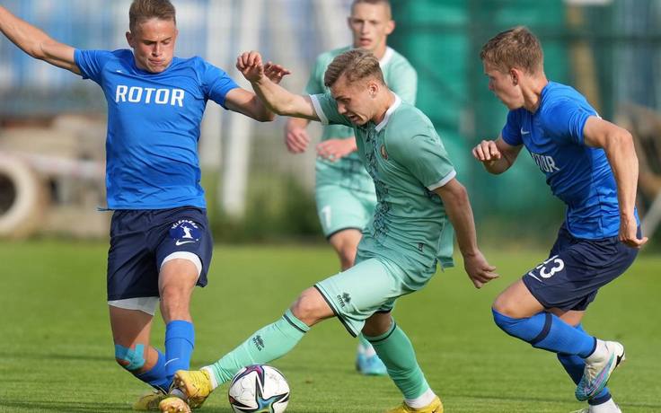 ТМ-2023. Молодежная сборная Беларуси - Ротор - 2:3. Фото пресс-службы АБФФ ТМ-2023. Молодежная сборная Беларуси - Ротор - 2:3. Фото пресс-службы АБФФ