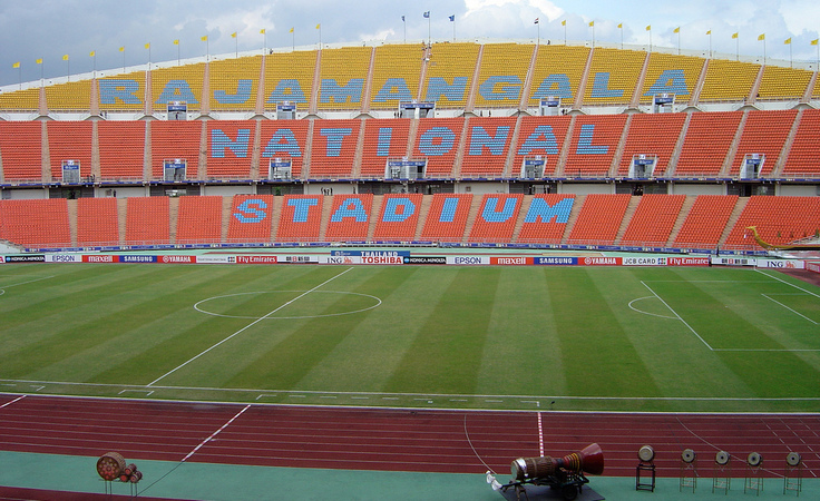 Национальный стадион "Раджамангала" в Бангкоке