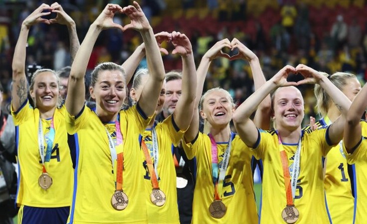 Сборная Швеции - бронзовый призер ЧМ-2023