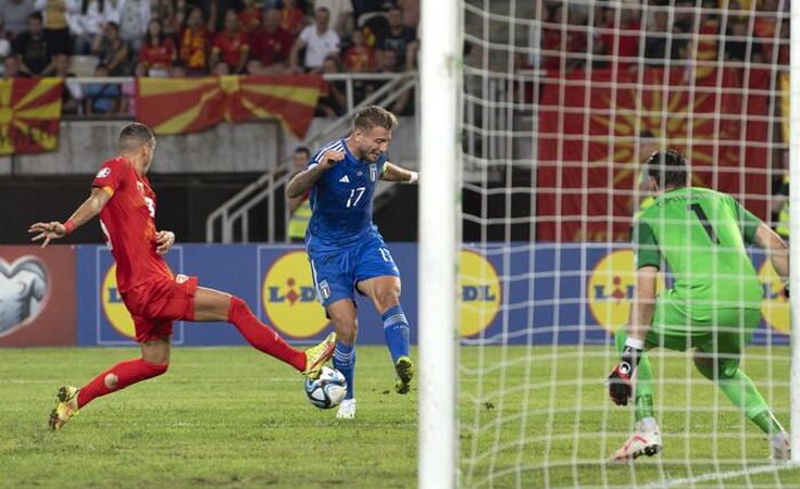 ЕВРО-2024. Квалификация. Северная Македония - Италия - 1:1
