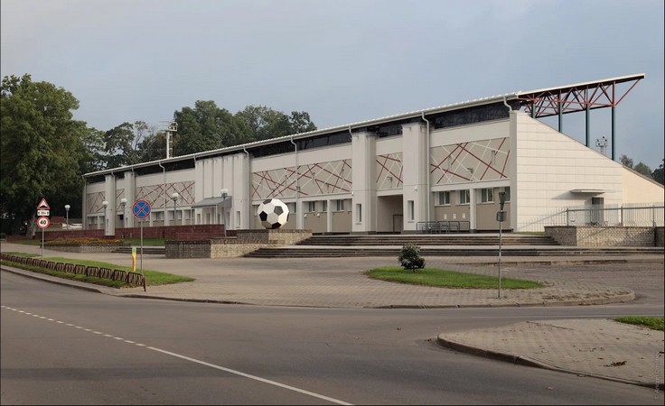 Стадион "Олимп" в Щучине. Фото - abff.by