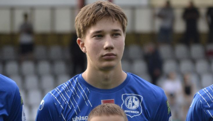 Евгений Новых. Фото ФК "Витебск"