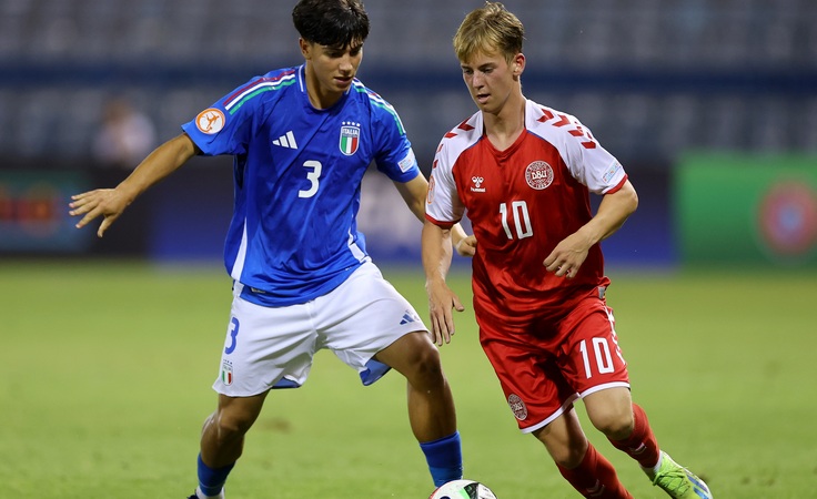 ЕВРО-2024 (U-17). 1/2 финала. Дания - Италия - 0:1 ЕВРО-2024 (U-17). 1/2 финала. Дания - Италия - 0:1