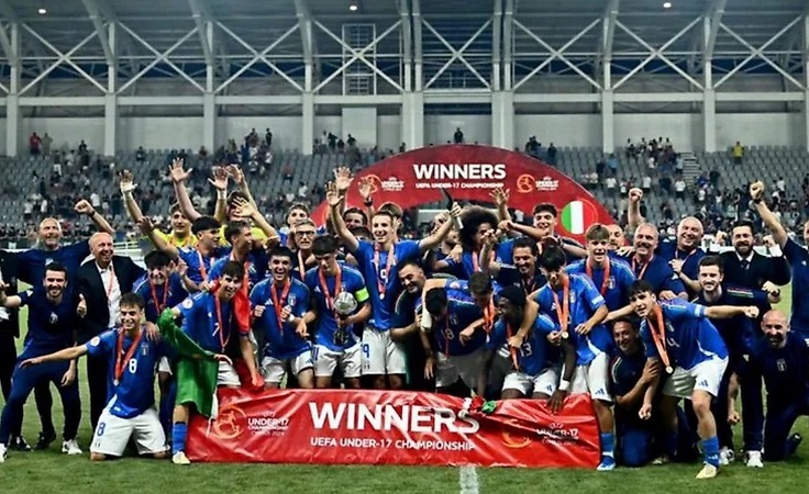 Сборная Италии (U-17) - чемпион Европы-2024 Сборная Италии (U-17) - чемпион Европы-2024