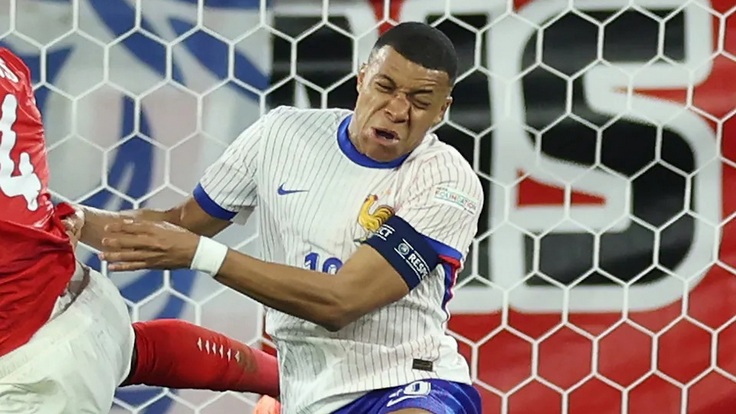ЕВРО-2024. Австрия - Франция - 0:1. Килиан Мбаппе ЕВРО-2024. Австрия - Франция - 0:1. Килиан Мбаппе