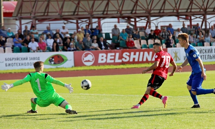Первая лига. Белшина - Орша. Фото vk.com/fcbelshina76 Первая лига. Белшина - Орша. Фото vk.com/fcbelshina76