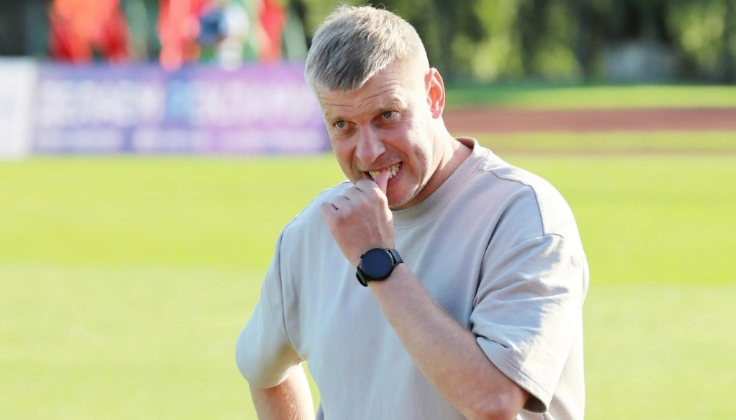 Михаил Мартинович. Фото vk.com/fcbelshina76 Михаил Мартинович. Фото vk.com/fcbelshina76