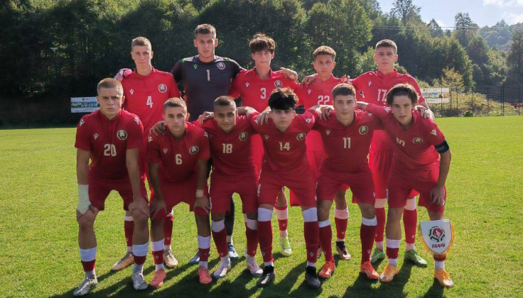 Сборная Беларуси U-19. Фото АБФФ