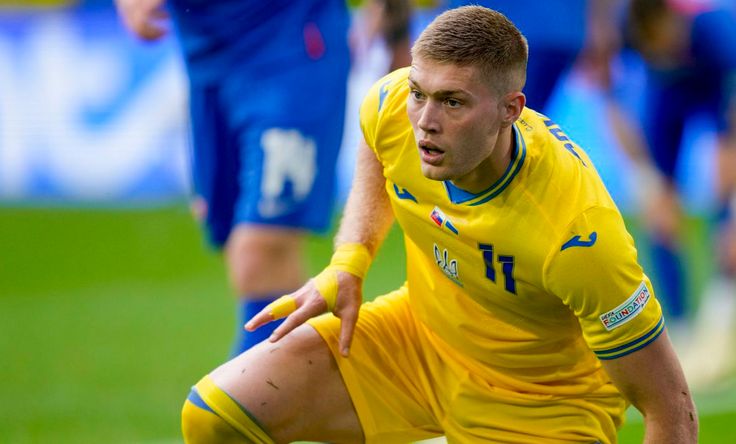 Артем Довбик. Сборная Украины Артем Довбик. Сборная Украины