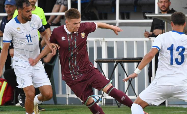 Товарищеский матч. Кипр (U-21) — Беларусь (U-21) - 2:1. Фото БФФ Товарищеский матч. Кипр (U-21) — Беларусь (U-21) - 2:1. Фото БФФ