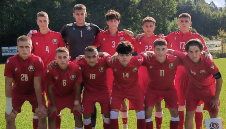 Сборная Беларуси (U-19). Фото АБФФ Сборная Беларуси (U-19). Фото АБФФ