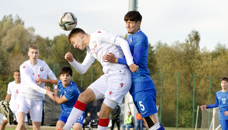 Товарищеский матч. Беларусь (U-19) - Азербайджан (U-19). Фото АБФФ Товарищеский матч. Беларусь (U-19) - Азербайджан (U-19). Фото АБФФ