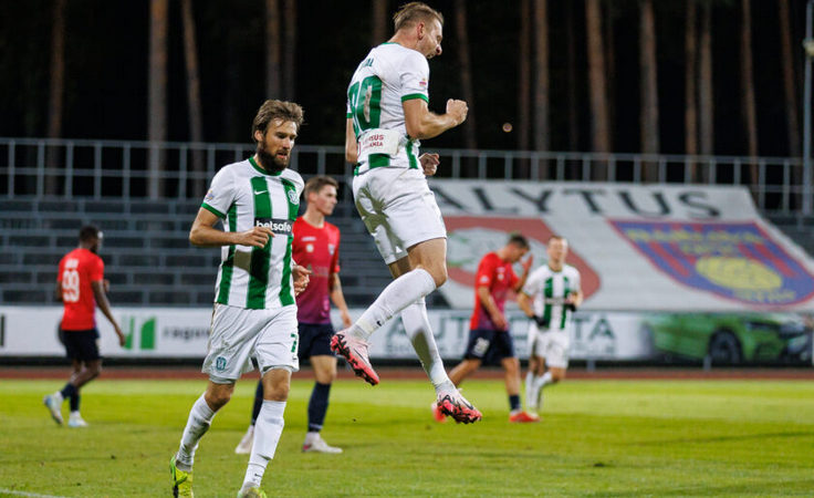 "Жальгирис" с Кендышем разгромил "Дайнаву" Кузнецова и в 11-й раз выиграл чемпионат Литвы "Жальгирис" с Кендышем разгромил "Дайнаву" Кузнецова и в 11-й раз выиграл чемпионат Литвы