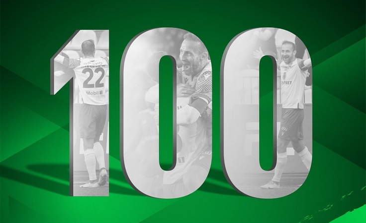 100-й гол Игоря Стасевича 100-й гол Игоря Стасевича