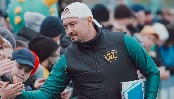 Виктор Петрашко. Фото ФК "Макслайн" Виктор Петрашко. Фото ФК "Макслайн"