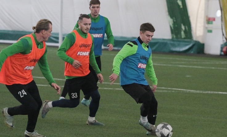 Тренировка "Немана" Тренировка "Немана"