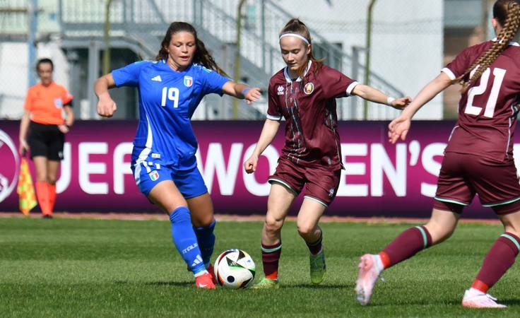 Женский ЕВРО (WU-19). Италия - Беларусь - 7:1. Фото БФФ Женский ЕВРО (WU-19). Италия - Беларусь - 7:1. Фото БФФ