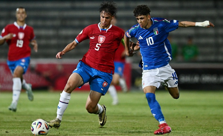 ЕВРО-2025 (U-17). 1-й тур. Италия - Чехия - 2:1 ЕВРО-2025 (U-17). 1-й тур. Италия - Чехия - 2:1