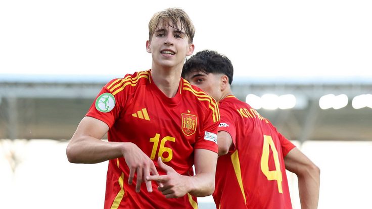 ЕВРО-2025 (U-19). 1/2 финала. Испания - Германия - 6:5 (ОТ) ЕВРО-2025 (U-19). 1/2 финала. Испания - Германия - 6:5 (ОТ)