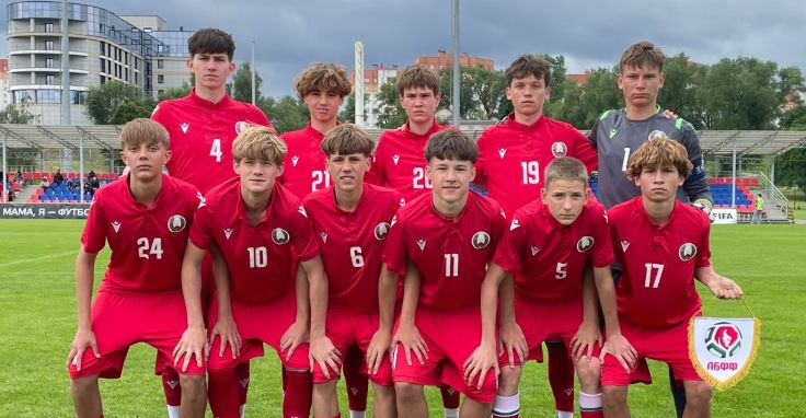 Юношеская сборная Беларуси U-14. Фото - АБФФ Юношеская сборная Беларуси U-14. Фото - АБФФ