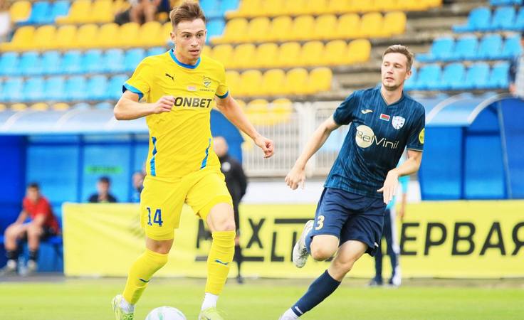 Первая лига-2025. 16-й тур. БАТЭ-2 - Бумпром - 2:3. Кирилл Апанасевич. Фото ФК БАТЭ Первая лига-2025. 16-й тур. БАТЭ-2 - Бумпром - 2:3. Кирилл Апанасевич. Фото ФК БАТЭ