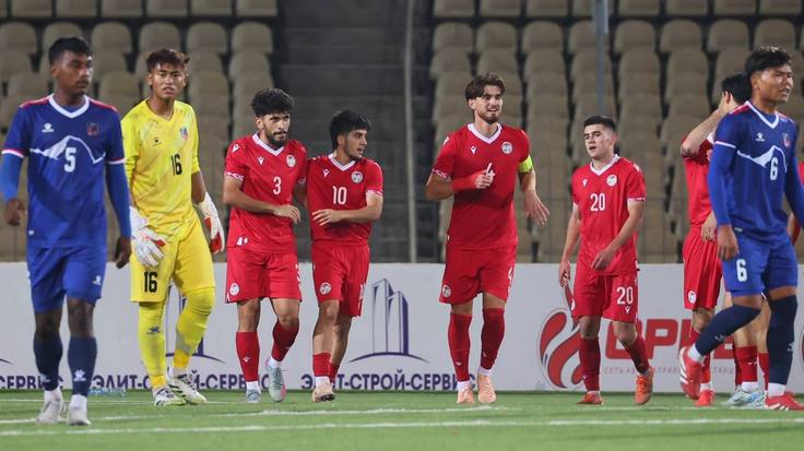 Кубок Азии-2026 (U-23). Квалификация. Таджикистан - Непал - 4:0. Фатхулло Олимзода Кубок Азии-2026 (U-23). Квалификация. Таджикистан - Непал - 4:0. Фатхулло Олимзода