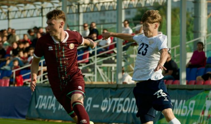 Беларусь U-19 — Россия U-19. Фото - АБФФ Беларусь U-19 — Россия U-19. Фото - АБФФ
