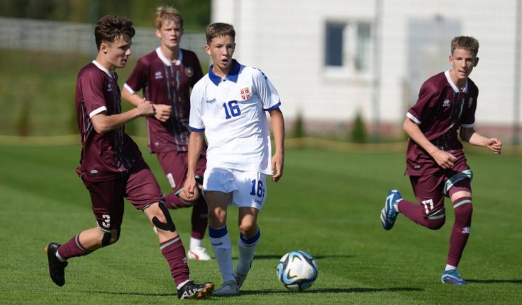Беларусь U-15 — Сербия U-15. Фото - АБФФ Беларусь U-15 — Сербия U-15. Фото - АБФФ