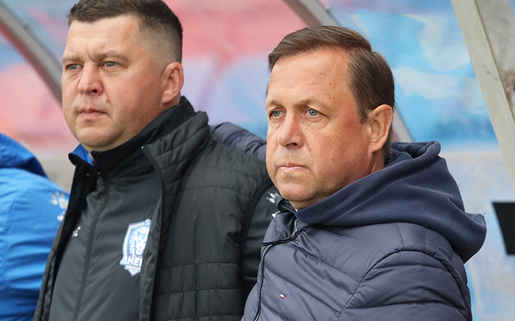 Виталий Таращик и Олег Радушко. Фото ФК "Днепр"