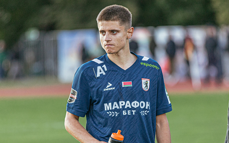 Матвей Дуксо. Фото ФК "Сморгонь"