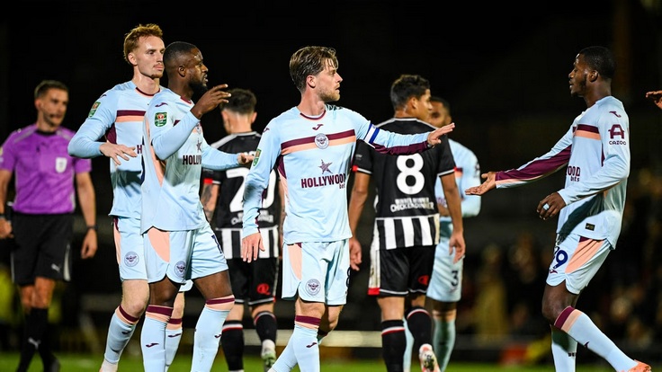 Кубок английской лиги-2025/26. 1/8 финала. Гримсби - Брентфорд - 0:5 Кубок английской лиги-2025/26. 1/8 финала. Гримсби - Брентфорд - 0:5