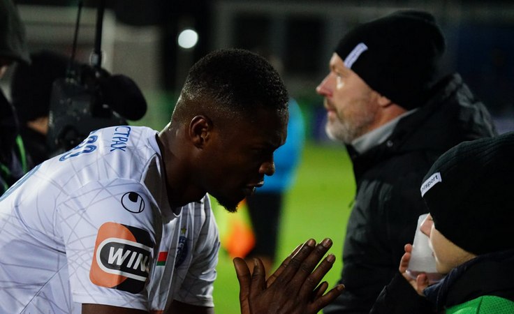 ЧБ-2025. 18-й тур. Неман - Динамо Мн - 0:0. Фаваз Абдуллахи. Фото ФК "Неман"