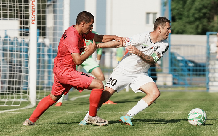 ЧБ-2025. Ислочь - МЛ. Руслан Лисакович и Олег Веретило. Фото ФК "МЛ" ЧБ-2025. Ислочь - МЛ. Руслан Лисакович и Олег Веретило. Фото ФК "МЛ"